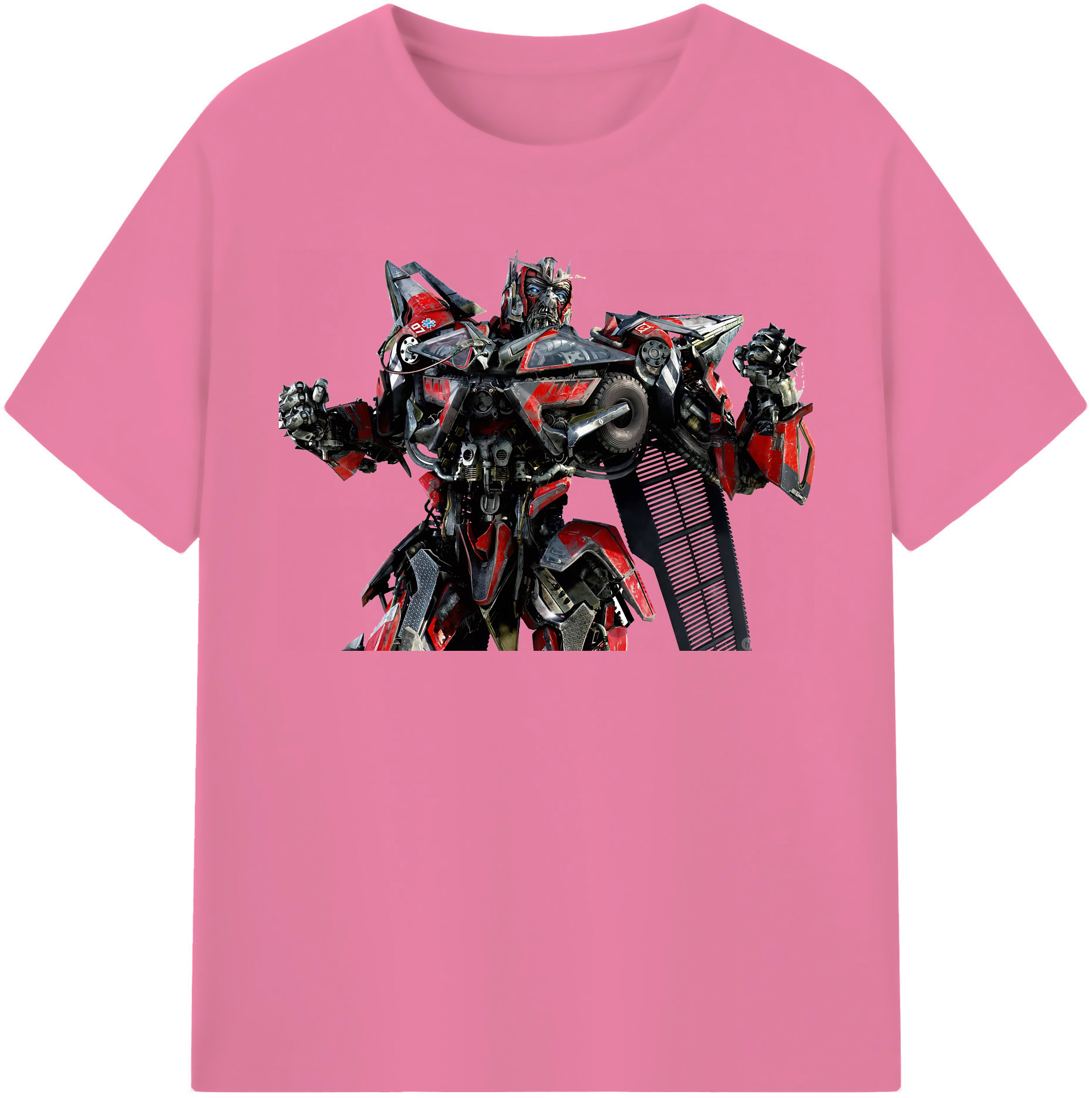 （画像用） Transformers トランスフォーマー 綿100％半袖Tシャツ（フロントプリント）